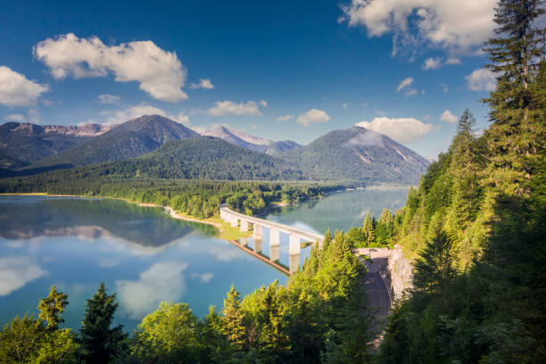 Bridge - Built Structure, Road, Germany, Bavaria, Highway