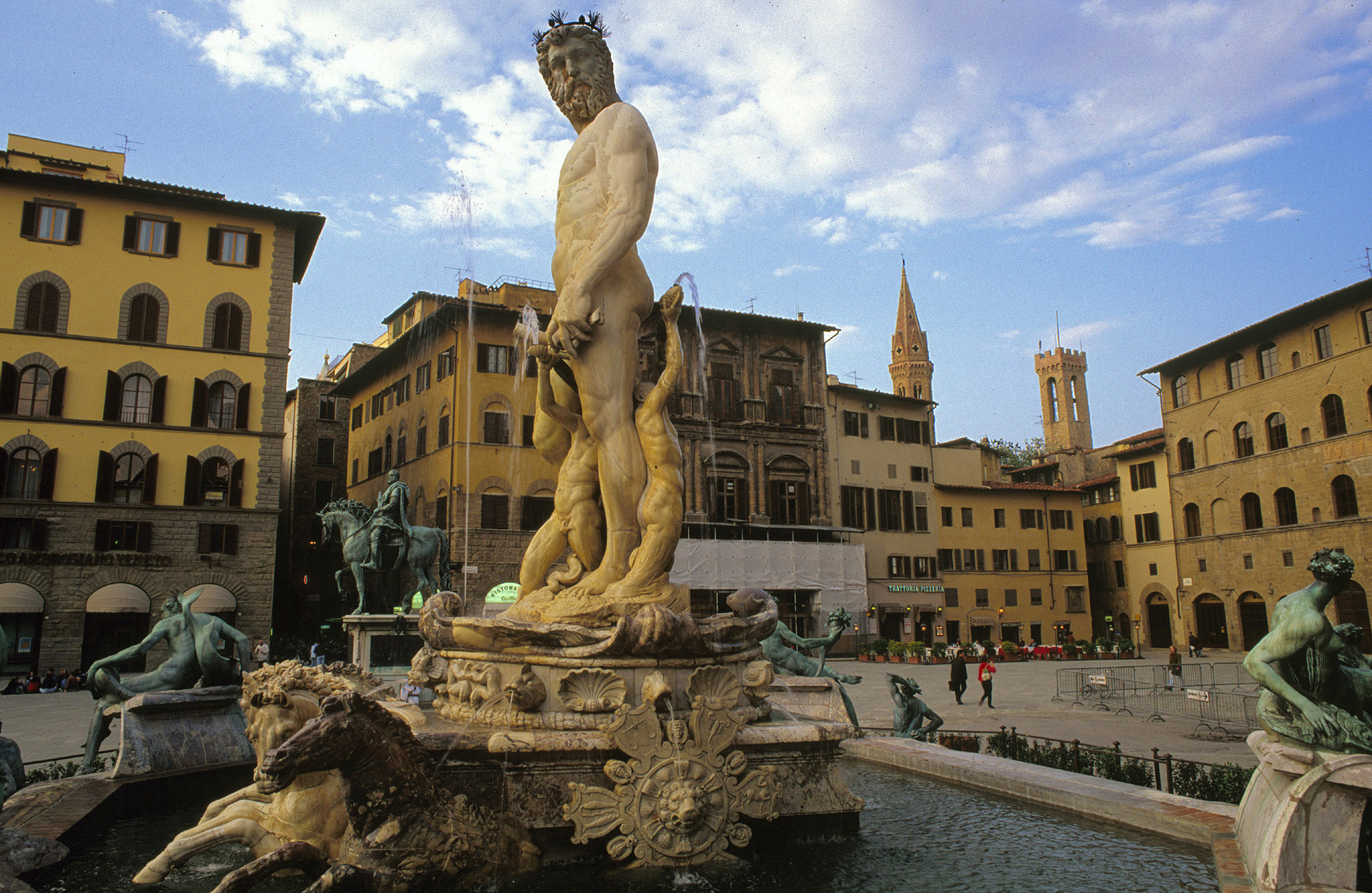 Italy, Florence, Piazza della Signoria, 2000